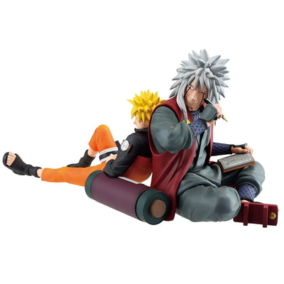 Naruto Shippuuden - Jiraiya - Uzumaki Naruto - Ichiban Kuji Naruto Shippuden Legendary Sannin (Last One Prize) - Revible Moment (Bandai Spirits)ㅤ – Bandai Spirits – ActionFigureBrasil — embalagem