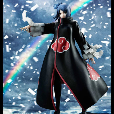 Naruto Shippuuden - Konan - Naruto Gals (MegaHouse)ㅤ – MegaHouse – ActionFigureBrasil — ângulo diferente