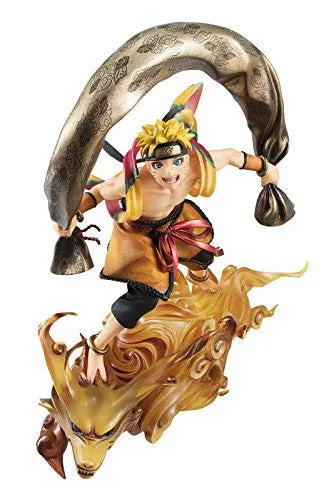 Naruto Shippuuden - Kyuubi - Uzumaki Naruto - G.E.M. Remix - Fuujinㅤ – MegaHouse – ActionFigure Brasil