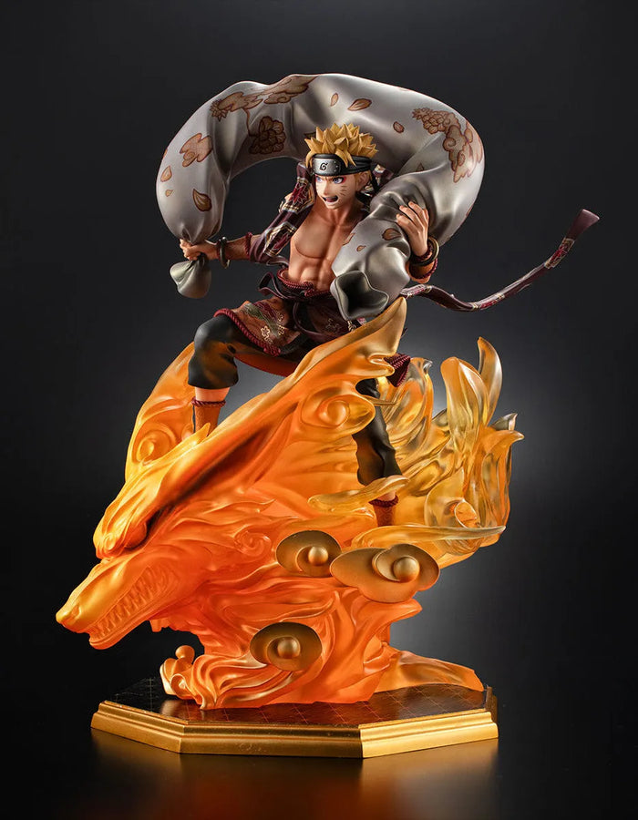 Naruto Shippuuden - Kyuubi - Uzumaki Naruto - Precious G.E.M. - Fuujin (MegaHouse) [Shop Exclusive]ㅤ – MegaHouse – ActionFigureBrasil