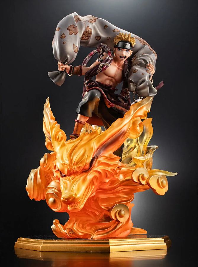 Naruto Shippuuden - Kyuubi - Uzumaki Naruto - Precious G.E.M. - Fuujin (MegaHouse) [Shop Exclusive]ㅤ – MegaHouse – ActionFigureBrasil