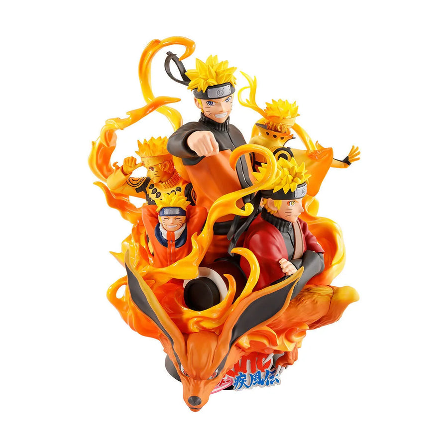 Naruto Shippuuden - Kyuubi - Uzumaki Naruto - Puchirama DX - Puchirama DX Naruto -Shippuden- Naruto Special - Puchirama Series (MegaHouse) [Shop Exclusive]ㅤ – MegaHouse – ActionFigureBrasil