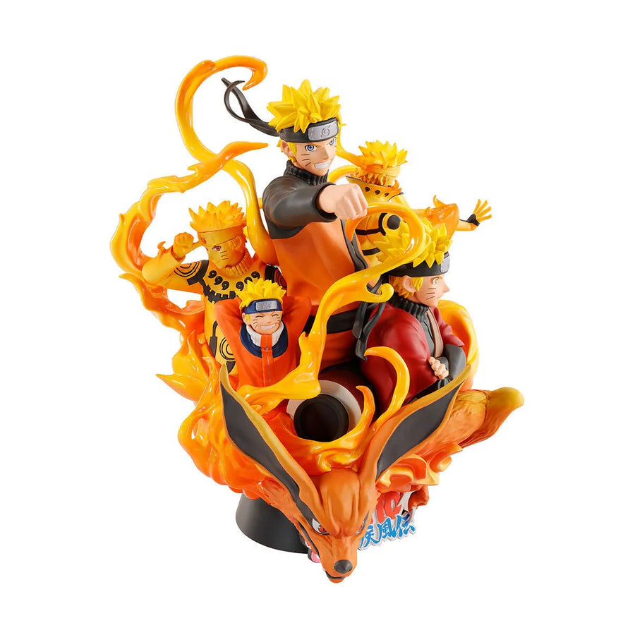 Naruto Shippuuden - Kyuubi - Uzumaki Naruto - Puchirama DX - Puchirama DX Naruto -Shippuden- Naruto Special - Puchirama Series (MegaHouse) [Shop Exclusive]ㅤ – MegaHouse – ActionFigureBrasil