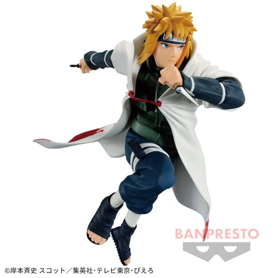 Naruto Shippuuden - Namikaze Minato - Vibration Stars - II (Bandai Spirits)ㅤ – Bandai Spirits – ActionFigureBrasil — ângulo diferente