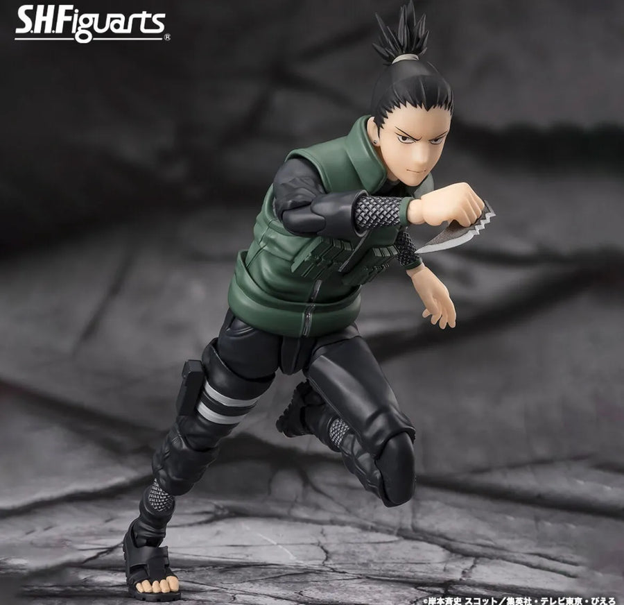 Naruto Shippuuden - Nara Shikamaru - S.H.Figuarts - Brilliant Strategist (Bandai Spirits)ㅤ – Bandai Spirits – ActionFigure Brasil