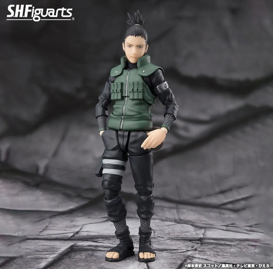 Naruto Shippuuden - Nara Shikamaru - S.H.Figuarts - Brilliant Strategist (Bandai Spirits)ㅤ – Bandai Spirits – ActionFigure Brasil