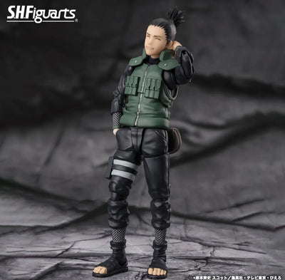 Naruto Shippuuden - Nara Shikamaru - S.H.Figuarts - Brilliant Strategist (Bandai Spirits)ㅤ – Bandai Spirits – ActionFigureBrasil — ambientada