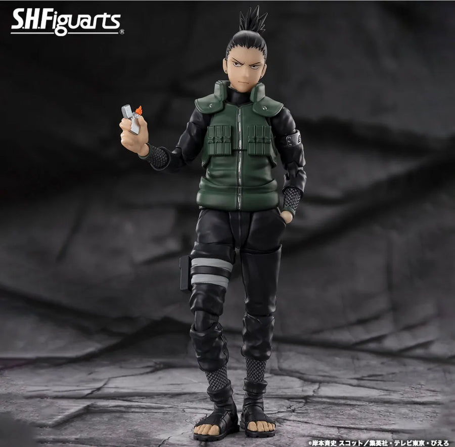 Naruto Shippuuden - Nara Shikamaru - S.H.Figuarts - Brilliant Strategist (Bandai Spirits)ㅤ – Bandai Spirits – ActionFigure Brasil