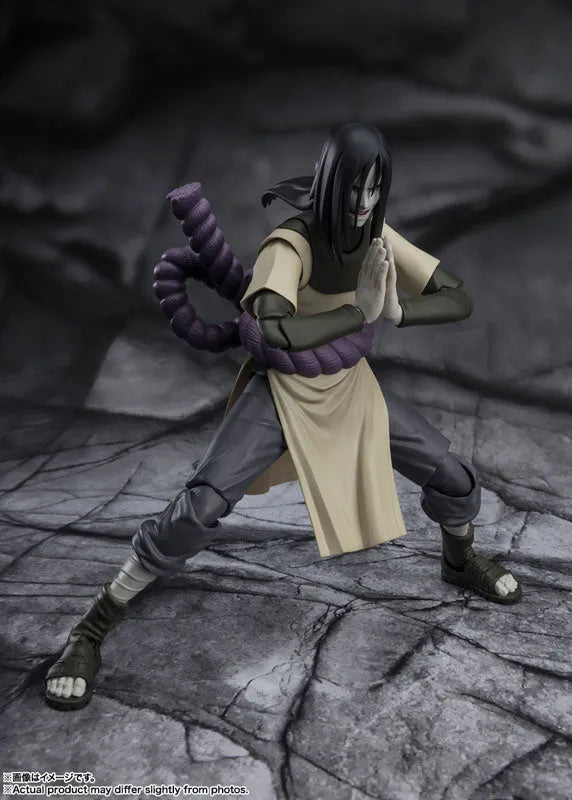 Naruto Shippuuden - Orochimaru - S.H.Figuarts - Seeker of Immortality (Bandai Spirits)ㅤ – Bandai Spirits – ActionFigureBrasil
