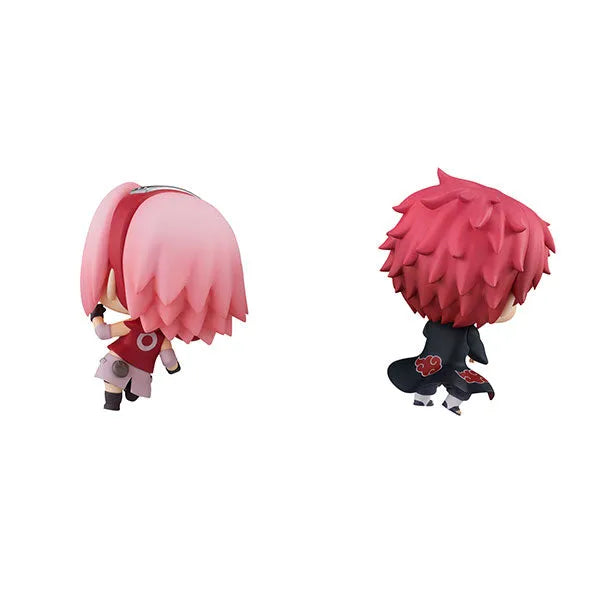 Naruto Shippuuden - Sasori - Haruno Sakura - Chimi Mega Buddy! - Battle Set of 2 Figures (MegaHouse)ㅤ – MegaHouse – ActionFigure Brasil