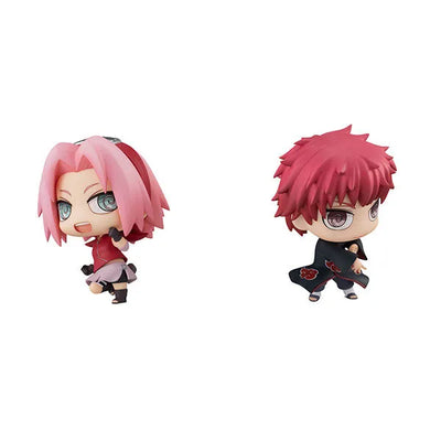 Naruto Shippuuden - Sasori - Haruno Sakura - Chimi Mega Buddy! - Battle Set of 2 Figures (MegaHouse)ㅤ – MegaHouse – ActionFigureBrasil — detalhe do produto