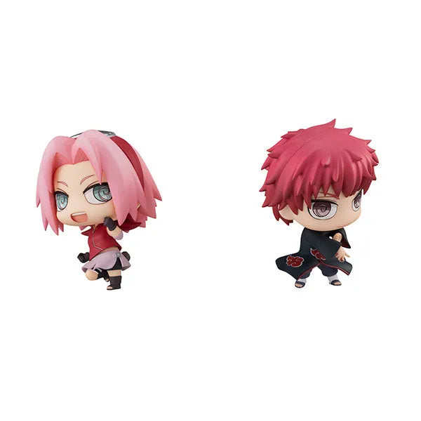 Naruto Shippuuden - Sasori - Haruno Sakura - Chimi Mega Buddy! - Battle Set of 2 Figures (MegaHouse)ㅤ – MegaHouse – ActionFigure Brasil