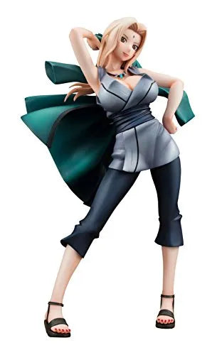 Naruto Shippuuden - Tsunade - Naruto Galsㅤ – MegaHouse – ActionFigureBrasil — com base expositora