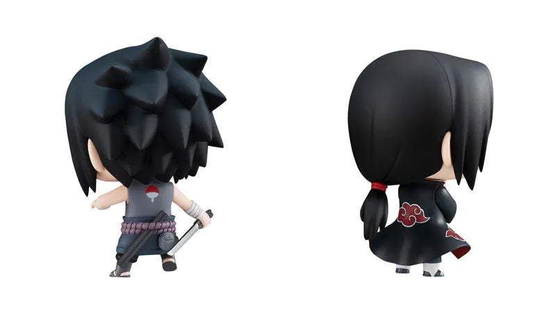 Naruto Shippuuden - Uchiha Itachi - Chimi Mega Buddy! - Kyoudai Taiketsu Set (MegaHouse)ㅤ – MegaHouse – ActionFigureBrasil
