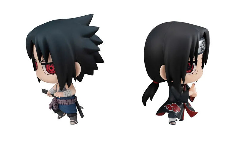 Naruto Shippuuden - Uchiha Itachi - Chimi Mega Buddy! - Kyoudai Taiketsu Set (MegaHouse)ㅤ – MegaHouse – ActionFigureBrasil