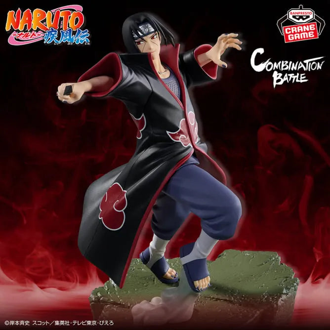 Naruto Shippuuden - Uchiha Itachi - Combination Battle (Bandai Spirits)ㅤ – Bandai Spirits – ActionFigureBrasil