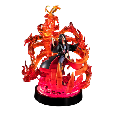 Naruto Shippuuden - Uchiha Itachi - Precious G.E.M. - Susanoo Ver., With LED base stand (MegaHouse) [Shop Exclusive]ㅤ – MegaHouse – ActionFigure Brasil