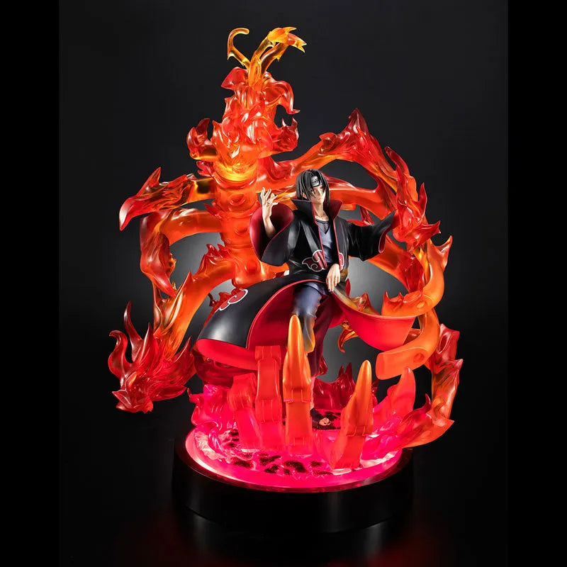 Naruto Shippuuden - Uchiha Itachi - Precious G.E.M. - Susanoo Ver., With LED base stand (MegaHouse) [Shop Exclusive]ㅤ – MegaHouse – ActionFigure Brasil