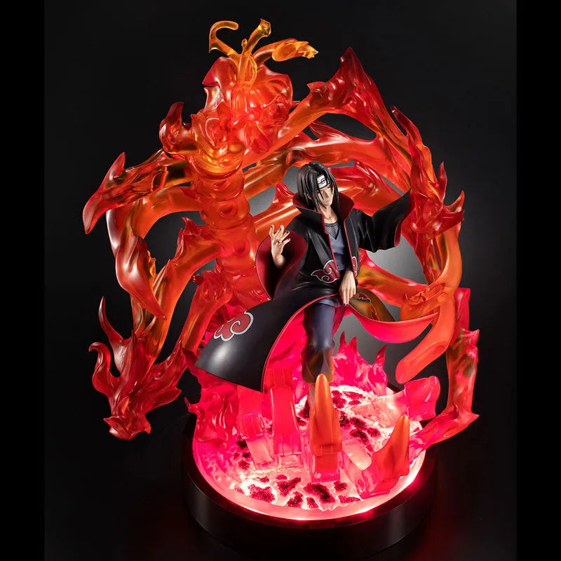 Naruto Shippuuden - Uchiha Itachi - Precious G.E.M. - Susanoo Ver., With LED base stand (MegaHouse) [Shop Exclusive]ㅤ – MegaHouse – ActionFigure Brasil