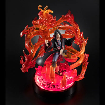 Naruto Shippuuden - Uchiha Itachi - Precious G.E.M. - Susanoo Ver., With LED base stand (MegaHouse) [Shop Exclusive]ㅤ – MegaHouse – ActionFigure Brasil — ambientada