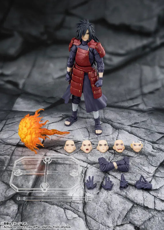 Naruto Shippuuden - Uchiha Madara - S.H.Figuarts - Legend of Darkness (Bandai Spirits)ㅤ – Bandai Spirits – ActionFigureBrasil