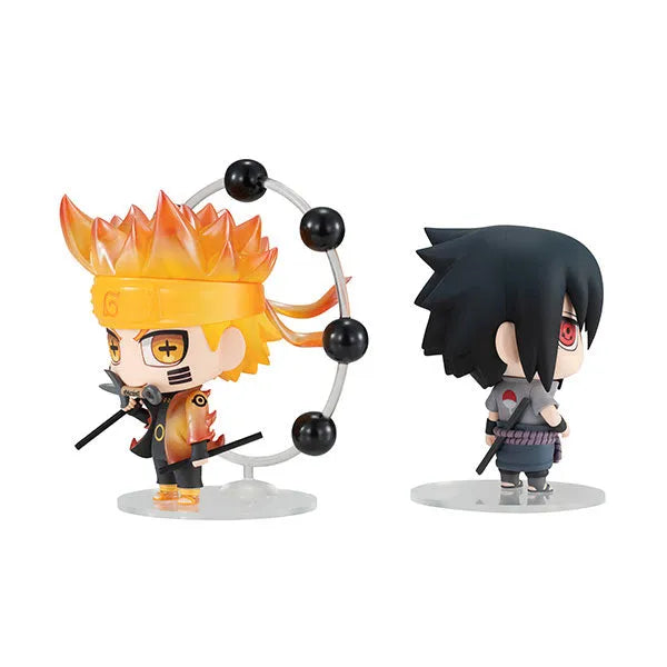Naruto Shippuuden - Uchiha Sasuke - Chimi Mega Buddy! 003 - Ninkaitaisen Set (MegaHouse)ㅤ – MegaHouse – ActionFigure Brasil