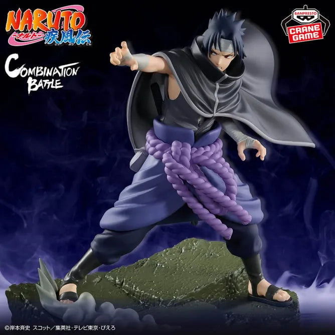 Naruto Shippuuden - Uchiha Sasuke - Combination Battle (Bandai Spirits)ㅤ – Bandai Spirits – ActionFigureBrasil