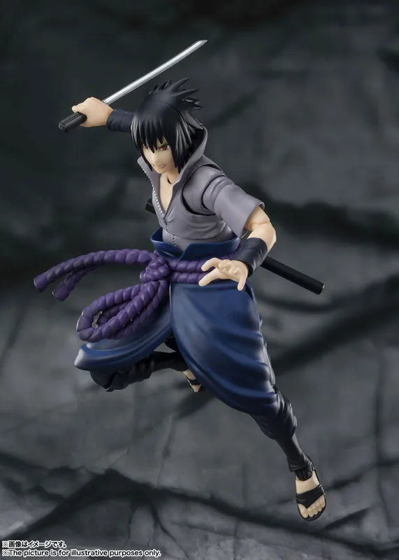 Naruto Shippuuden - Uchiha Sasuke - S.H.Figuarts - He who bears all Hatred (Bandai Spirits)ㅤ – Bandai Spirits – ActionFigure Brasil