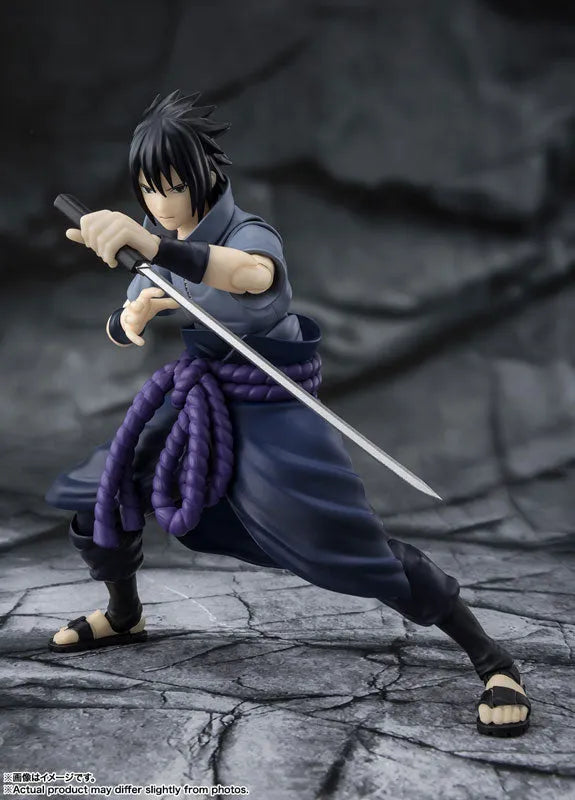 Naruto Shippuuden - Uchiha Sasuke - S.H.Figuarts - Solitary Shinobi (Bandai Spirits)ㅤ – Bandai Spirits – ActionFigureBrasil