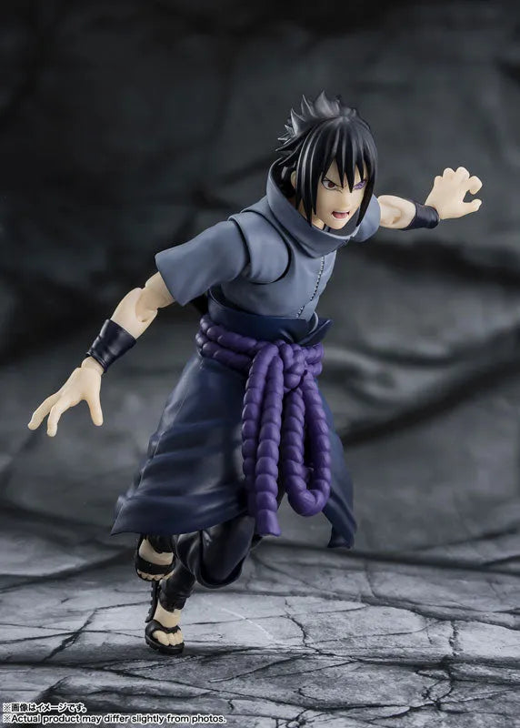 Naruto Shippuuden - Uchiha Sasuke - S.H.Figuarts - Solitary Shinobi (Bandai Spirits)ㅤ – Bandai Spirits – ActionFigureBrasil