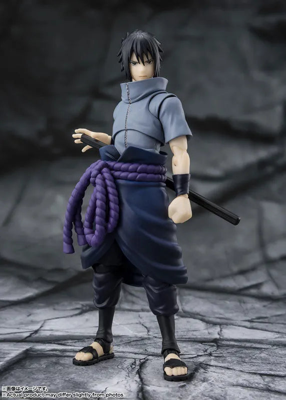 Naruto Shippuuden - Uchiha Sasuke - S.H.Figuarts - Solitary Shinobi (Bandai Spirits)ㅤ – Bandai Spirits – ActionFigureBrasil