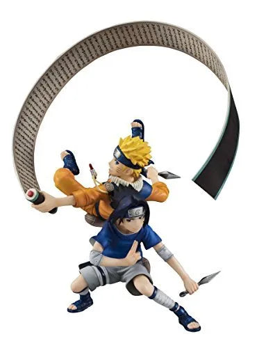 Naruto Shippuuden - Uchiha Sasuke - Uzumaki Naruto - G.E.M. Remix (MegaHouse)ㅤ – MegaHouse – ActionFigureBrasil