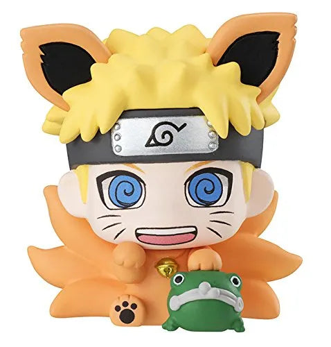 Naruto Shippuuden - Uchiha Sasuke - Uzumaki Naruto - Petit Chara Land - Maneki Kyuubi Dattebayo (MegaHouse)ㅤ – MegaHouse As Manufacturer – ActionFigure Brasil