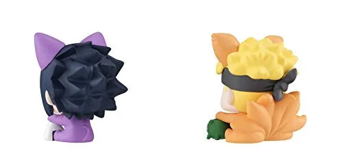 Naruto Shippuuden - Uchiha Sasuke - Uzumaki Naruto - Petit Chara Land - Maneki Kyuubi Dattebayo (MegaHouse)ㅤ – MegaHouse As Manufacturer – ActionFigure Brasil