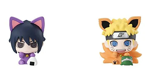 Naruto Shippuuden - Uchiha Sasuke - Uzumaki Naruto - Petit Chara Land - Maneki Kyuubi Dattebayo (MegaHouse)ㅤ – MegaHouse As Manufacturer – ActionFigure Brasil