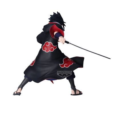 Naruto Shippuuden - Uchiha Sasuke - Vibration Stars - IV (Bandai Spirits)ㅤ – Bandai Spirits – ActionFigureBrasil — embalagem