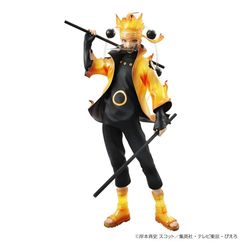 Naruto Shippuuden - Uzumaki Naruto - G.E.M. - 1/8 - Rikudou Sennin Mode - G.E.M. 15th Anniversary Re-release (MegaHouse) []Shop Exclusiveㅤ – MegaHouse – ActionFigureBrasil
