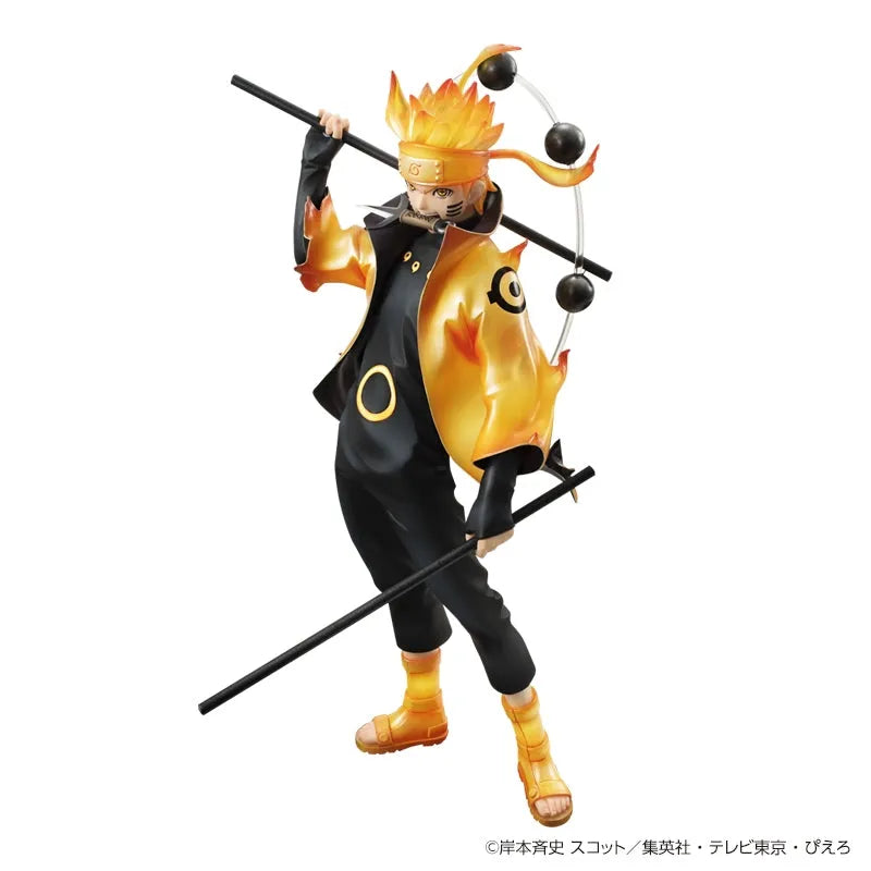 Naruto Shippuuden - Uzumaki Naruto - G.E.M. - 1/8 - Rikudou Sennin Mode - G.E.M. 15th Anniversary Re-release (MegaHouse) []Shop Exclusiveㅤ – MegaHouse – ActionFigureBrasil