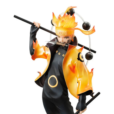 Naruto Shippuuden - Uzumaki Naruto - G.E.M. - 1/8 - Rikudou Sennin Mode (MegaHouse)ㅤ – MegaHouse – ActionFigureBrasil — ângulo diferente