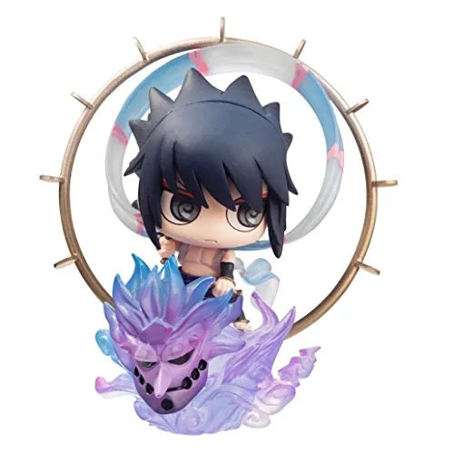 Naruto Shippuuden - Uzumaki Naruto - Kyuubi - Petit Chara Land - Petit Chara Land NARUTO Shippuden: Fuujin Naruto Uzumaki & Raijin Sasuke Uchiha Set (MegaHouse)ㅤ – MegaHouse – ActionFigureBrasil