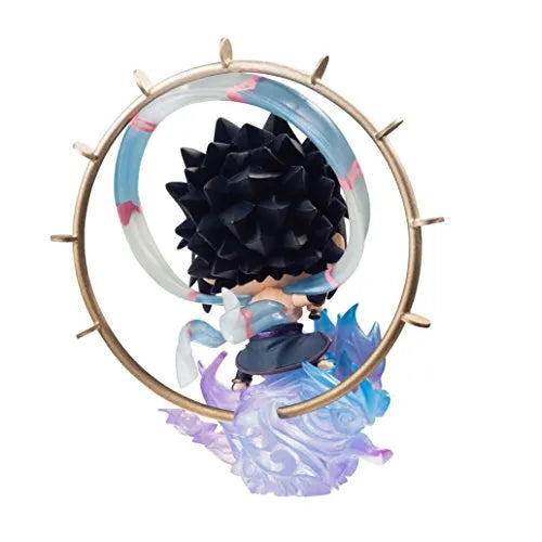 Naruto Shippuuden - Uzumaki Naruto - Kyuubi - Petit Chara Land - Petit Chara Land NARUTO Shippuden: Fuujin Naruto Uzumaki & Raijin Sasuke Uchiha Set (MegaHouse)ㅤ – MegaHouse – ActionFigureBrasil