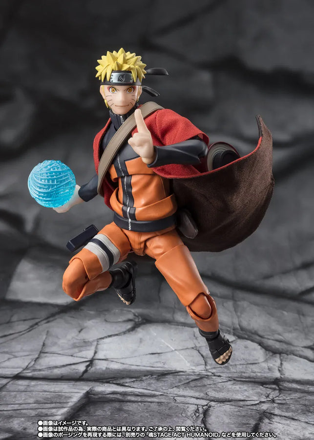 Naruto Shippuuden - Uzumaki Naruto - S.H.Figuarts - Sage Mode, Savior of Konoha (Bandai Spirits) [Shop Exclusive]ㅤ – Bandai Spirits – ActionFigure Brasil