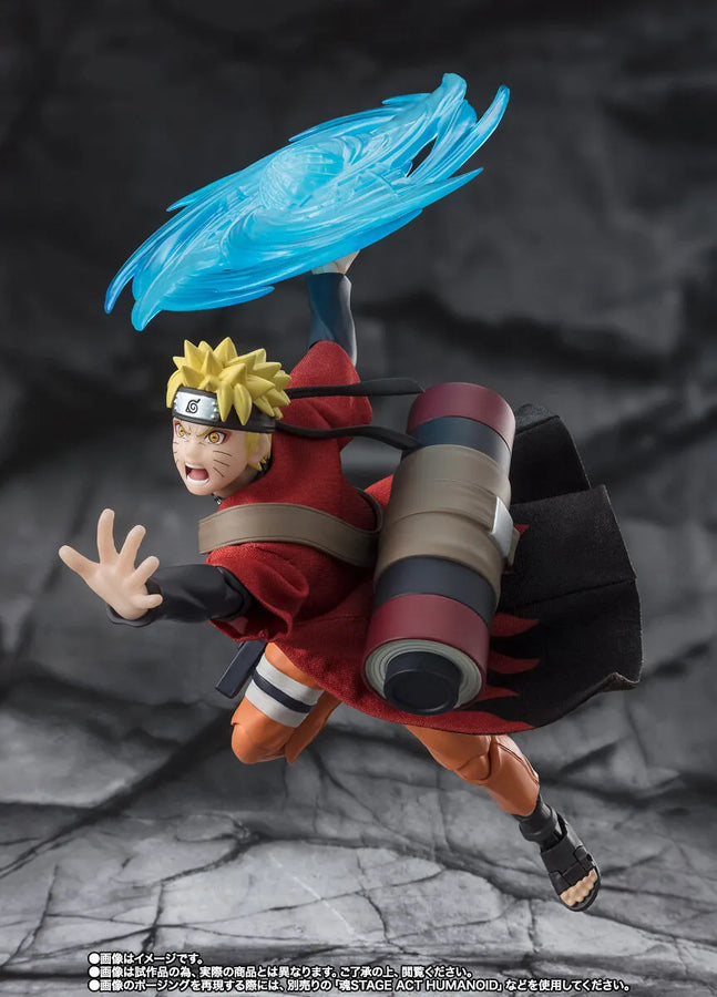 Naruto Shippuuden - Uzumaki Naruto - S.H.Figuarts - Sage Mode, Savior of Konoha (Bandai Spirits) [Shop Exclusive]ㅤ – Bandai Spirits – ActionFigure Brasil