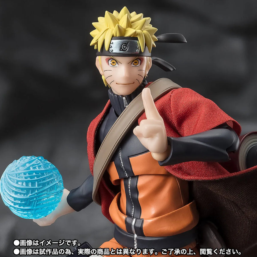 Naruto Shippuuden - Uzumaki Naruto - S.H.Figuarts - Sage Mode, Savior of Konoha (Bandai Spirits) [Shop Exclusive]ㅤ – Bandai Spirits – ActionFigure Brasil