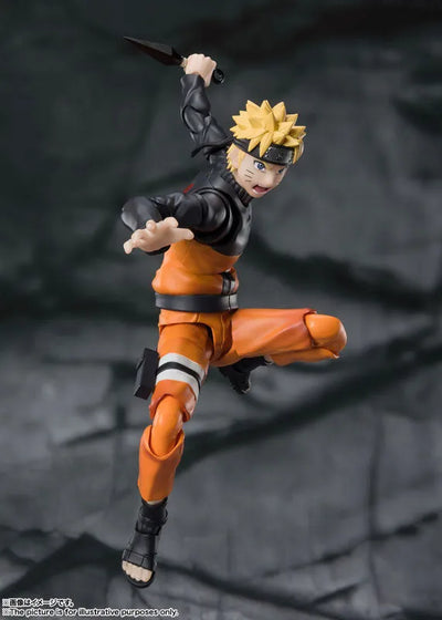 Naruto Shippuuden - Uzumaki Naruto - S.H.Figuarts - The Jinchuuriki entrusted with Hope (Bandai Spirits)ㅤ – Bandai Spirits – ActionFigureBrasil — embalagem