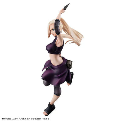 Naruto Shippuuden - Yamanaka Ino - Naruto Gals - 2026 Re-release (MegaHouse)ㅤ – MegaHouse – ActionFigureBrasil — embalagem