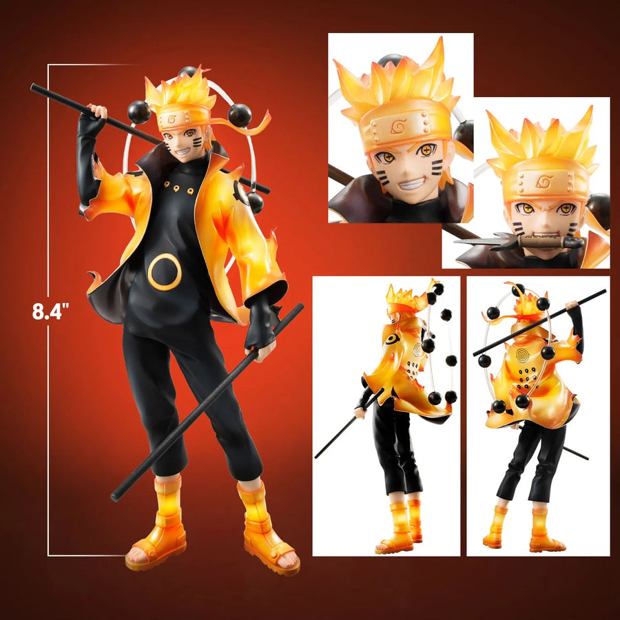 Naruto Uzumaki Six Paths Sage Mode (G.E.M. 15th Anniversary Version) – MegaHouse – ActionFigure Brasil