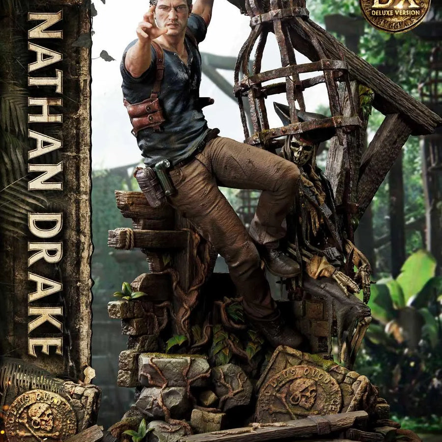 Nathan Drake (Deluxe Version) Uncharted 4: A Thief's End – Prime1Studio – ActionFigure Brasil