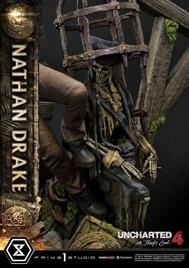 Nathan Drake (Deluxe Version) Uncharted 4: A Thief's End – Prime1Studio – ActionFigure Brasil