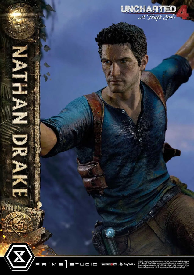 Nathan Drake (Regular Version) Uncharted 4: A Thief's End – Prime1Studio – ActionFigure Brasil